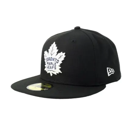 New Era - NHL Svart fitted Keps - Toronto Maple Leafs 59FIFTY Black Fitted @ Hatstore