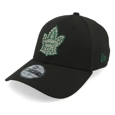 New Era - NHL Svart flexfit Keps - Hatstore Exclusive x Toronto Maple Leafs 39THIRTY Black Flexfit @ Hatstore