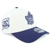 New Era - NHL Vit adjustable Keps - Hatstore Exclusive x Toronto Maple Leafs 9FORTY White/Navy A-Frame Adjustable @ Hatstore