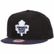 New Era - Svart snapback Keps - Toronto Maple Leafs Cotton Block Black 9Fifty @ Hatstore