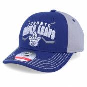 Outerstuff - NHL Blå adjustable Keps - Kids Toronto Maple Leafs Fan Faceoff Blue/Grey Adjustable @ Hatstore