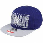 Outerstuff - NHL Blå snapback Keps - Kids Toronto Maple Leafs Logo Flatbrim Cap Blue/Grey Snapback @ Hatstore