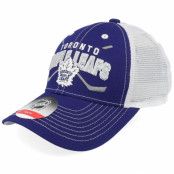 Outerstuff - NHL Blå trucker Keps - Kids Toronto Maple Leafs Lockup Meshback Blue/White Trucker @ Hatstore