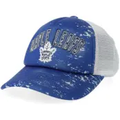 Outerstuff - NHL Blå trucker Keps - Kids Toronto Maple Leafs Top Player Royal/White A-frame Trucker @ Hatstore