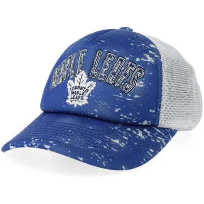 Outerstuff - NHL Blå trucker Keps - Kids Toronto Maple Leafs Top Player Royal/White A-frame Trucker @ Hatstore