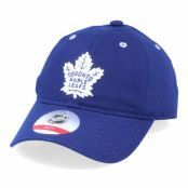 Outerstuff - NHL Blå unconstructed Keps - Kids Toronto Maple Leafs Team Slouch Dark Blue Dad Cap @ Hatstore