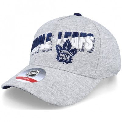 Outerstuff - NHL Grå adjustable Keps - Kids Toronto Maple Leafs Overload Heather Procurve Grey Adjustable @ Hatstore