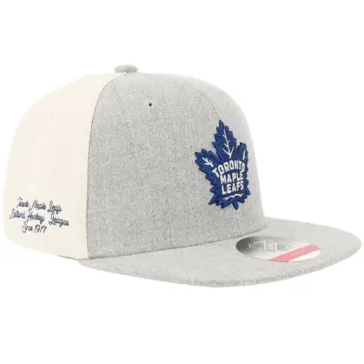 Outerstuff - NHL Grå snapback Keps - Kids Toronto Maple Leafs Ace In The Hole Heather Grey Snapback @ Hatstore