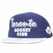 Reebok - NHL Blå snapback Keps - Script Toronto Maple Leafs Snapback @ Hatstore