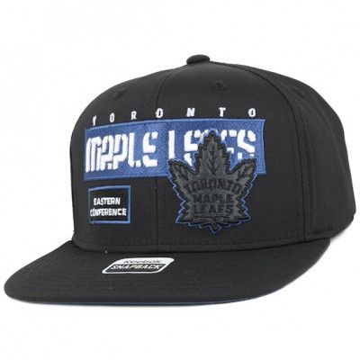 Reebok - NHL Svart snapback Keps - Toronto Maple Leafs Cool N Dry Snapback @ Hatstore