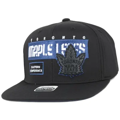 Reebok - NHL Svart snapback Keps - Toronto Maple Leafs Cool N Dry Snapback @ Hatstore