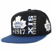 Reebok - NHL Svart snapback Keps - Toronto Maple Leafs Org 6 Snapback @ Hatstore