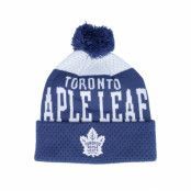 Outerstuff - NHL Blå pom Beanie - Kids Toronto Maple Leafs Stretchark Knit Navy/White Pom @ Hatstore