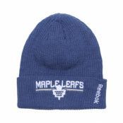 Reebok - NHL Blå cuff Beanie - Toronto Maple Leafs Locker Room 2 Knit @ Hatstore