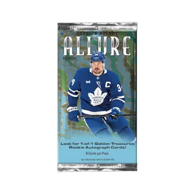 Upper Deck - Svart Trading Cards - 2025-26 NHL Allure Hobby - 1 Pack (8 Cards) @ Hatstore