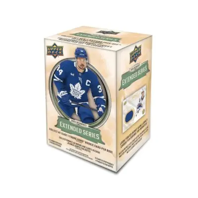 Upper Deck - Svart Trading Cards - 2025-26 NHL Extended Series Blaster Box - 4 Packs (48 Cards) @ Hatstore