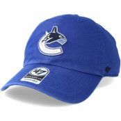 47 Brand - NHL Blå adjustable Keps - Vancouver Canucks Clean up Royal Adjustable @ Hatstore