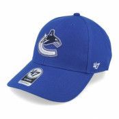 47 Brand - NHL Blå adjustable Keps - Vancouver Canucks Mvp Royal Blue/White Adjustable @ Hatstore