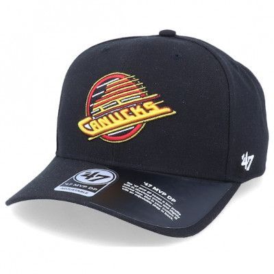 47 Brand - NHL Svart adjustable Keps - Hatstore Exclusive x Vancouver Canucks MVP Cold Zone Vintage Black Adjustable @ Hatstore