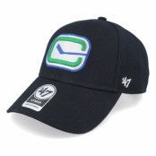 47 Brand - NHL Svart adjustable Keps - Vancouver Canucks Mvp Black/White Adjustable @ Hatstore