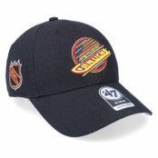 47 Brand - NHL Svart adjustable Keps - Vancouver Canucks Vintage Sure Shot MVP Black Adjustable @ Hatstore