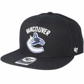 47 Brand - NHL Svart snapback Keps - Vancouver Canucks Sure Shot Black Snapback @ Hatstore