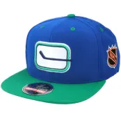 American Needle - NHL Blå snapback Keps - Vancouver Canucks Blockhead Royal Snapback @ Hatstore