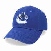 American Needle - NHL Blå unconstructed Keps - Vancouver Canucks Blue Line Royal Dad Cap @ Hatstore