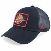 American Needle - NHL Svart trucker Keps - Vancouver Canucks Valin Black Trucker @ Hatstore