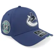 Fanatics - NHL Blå adjustable Keps - Vancouver Canucks Auth Pro NHL Mesh Gray/Blue Adjustable @ Hatstore