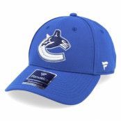 Fanatics - NHL Blå adjustable Keps - Vancouver Canucks Core Blue Cobalt Adjustable @ Hatstore