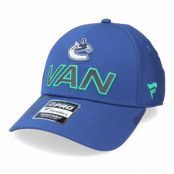 Fanatics - NHL Blå adjustable Keps - Vancouver Canucks Locker Room Cobalt Adjustable @ Hatstore