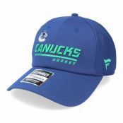 Fanatics - NHL Blå adjustable Keps - Vancouver Canucks Locker Room Cobalt Dad Cap @ Hatstore