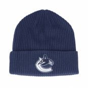 Fanatics - NHL Blå cuff Beanie - Vancouver Canucks Core Knit Blue Cobalt Cuff @ Hatstore