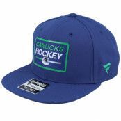 Fanatics - NHL Blå snapback Keps - Vancouver Canucks Authentic Pro Prime Blue Cobalt Snapback @ Hatstore