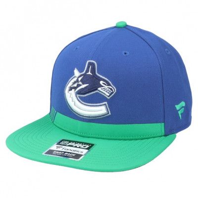 Fanatics - NHL Blå snapback Keps - Vancouver Canucks Locker Room Cobalt Snapback @ Hatstore