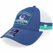 Fanatics - NHL Blå trucker Keps - Vancouver Canucks Blue/Green Trucker @ Hatstore