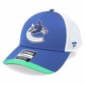 Fanatics - NHL Blå trucker Keps - Vancouver Canucks Locker Room Trucker Cobalt Trucker @ Hatstore