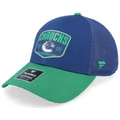 Fanatics - NHL Blå trucker Keps - Vancouver Canucks Meshback Blue/Kelly Green Trucker @ Hatstore