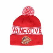 Fanatics - NHL Röd pom Beanie - Vancouver Canucks Sport Resort Athletic Red Pom @ Hatstore