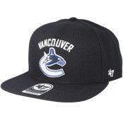 Keps Vancouver Canucks Sure Shot Black Snapback - 47 Brand