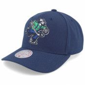 Mitchell&Ness - NHL Blå adjustable Keps - Vancouver Canucks Team Ground 2.0 Pro Navy Adjustable @ Hatstore