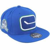 Mitchell&Ness - NHL Blå fitted Keps - Vancouver Canucks Vintage Blue Fitted @ Hatstore