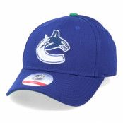 Outerstuff - NHL Blå adjustable Keps - Kids Vancouver Canucks Locker Room Dark Blue Adjustable @ Hatstore