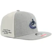 Outerstuff - NHL Grå snapback Keps - Kids Vancouver Canucks Ace In The Hole Heather Grey Snapback @ Hatstore