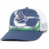 Reebok - NHL Blå adjustable Keps - Vancouver Canucks Print Structured Adjustable @ Hatstore