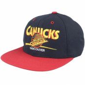 Twins Enterprise - NHL Svart snapback Keps - Vancouver Canucks Classic NHL Vintage Black/Red Snapback @ Hatstore