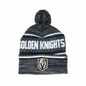 47 Brand - NHL Grå pom Beanie - Vegas Golden Knights Ice Cap Charcoal Pom @ Hatstore