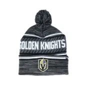 47 Brand - NHL Grå pom Beanie - Vegas Golden Knights Ice Cap Charcoal Pom @ Hatstore