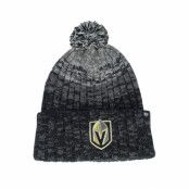 47 Brand - NHL Svart pom Beanie - Vegas Golden Knights Cascade 47 Cuff  Beanie Black/Grey Pom @ Hatstore